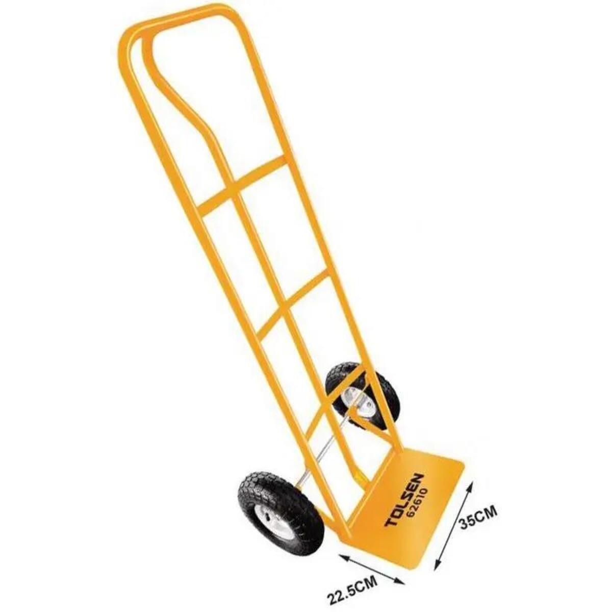 КОЛИЧКА ТРАНСПОРТНА НА 2 ТРКАЛА 1310*550ММ 350*225ММ 200КГ 62610 ТОЛСЕН - Image 2