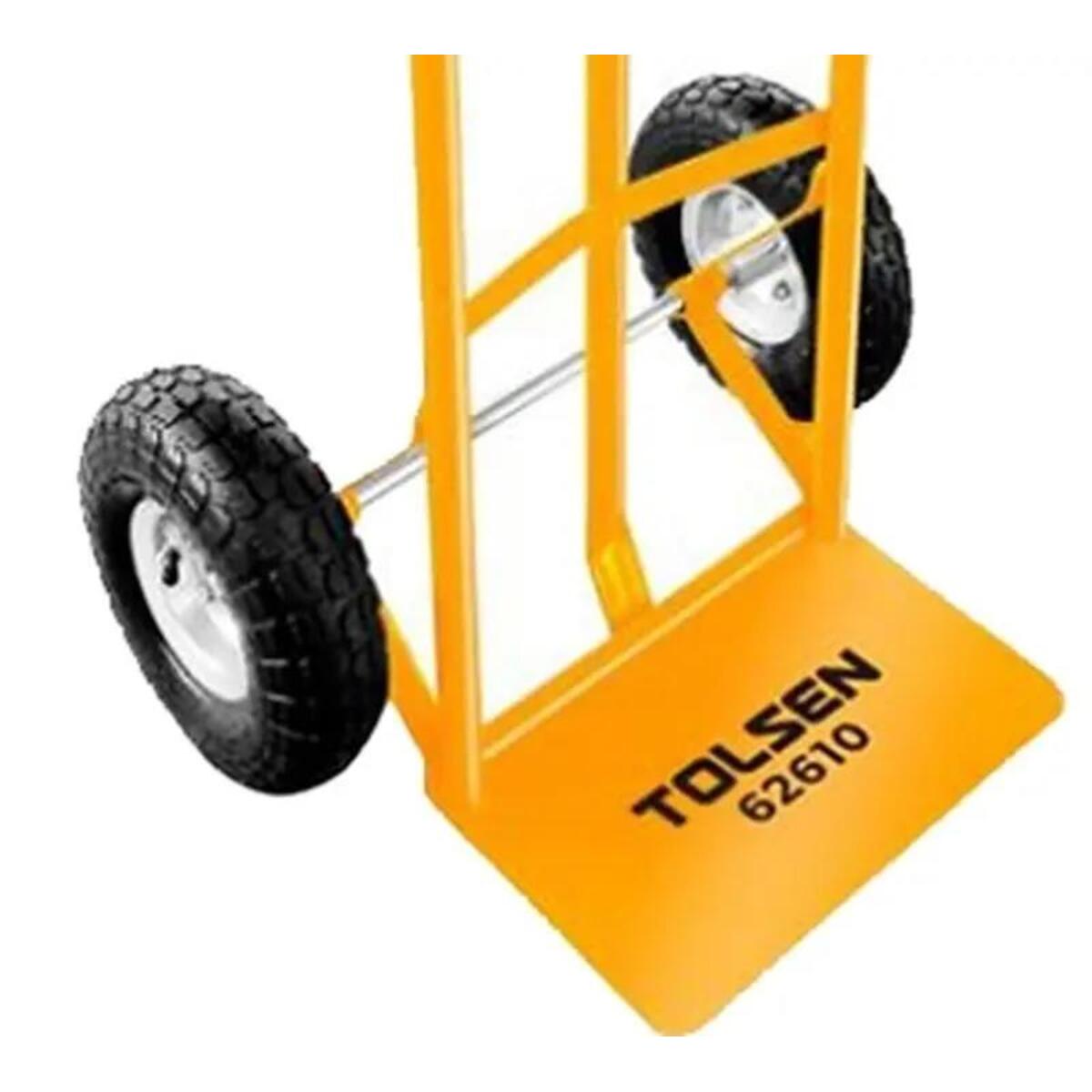 КОЛИЧКА ТРАНСПОРТНА НА 2 ТРКАЛА 1310*550ММ 350*225ММ 200КГ 62610 ТОЛСЕН - Image 3