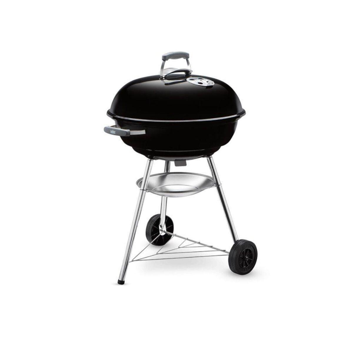 СКАРА НА ЖАР СО КАПАК 57ЦМ КОМПАКТ КЕТТЛЕ 57ЦМ ЦРНА М-1502061 ВЕБЕР - Image 4