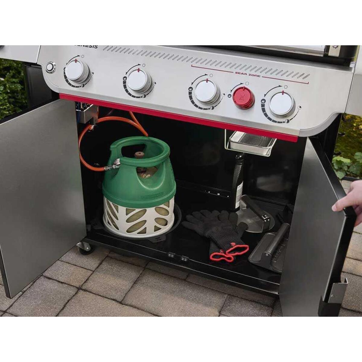 СКАРА НА ГАС СО 3 ГОРИЛНИЦИ ГЕНЕСИС Е-325В М-41501312 ВЕБЕР - Image 8